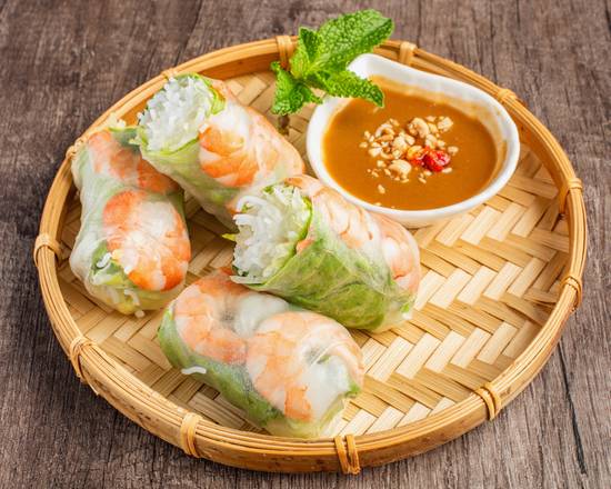 1S. Shrimp Rolls (鲜虾卷) 2 rolls